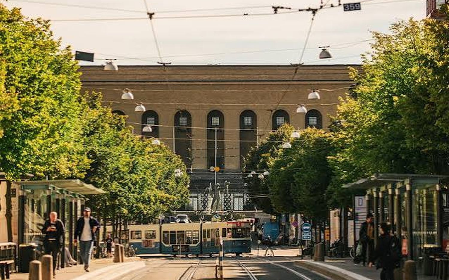 Spårvagn i centrala Göteborg