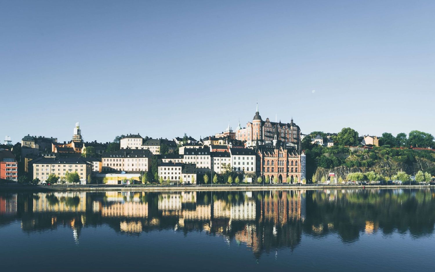 Södermalm sett från vattnet